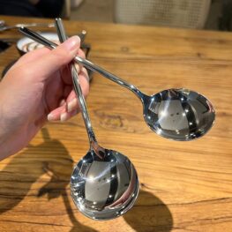 Set 10 Muỗng Dài Inox 304 - Thìa Inox Cao Cấp Bền Đẹp 19.5x4.5cm - MIN30403