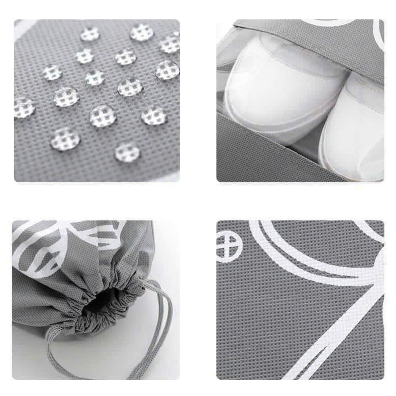 Túi Đựng Giày Khỏi Bụi Bẩn - Túi Vải Để Giày Dép Túi Xách - Bảo Quản Giày Dép 43x28.5cm Túi Đựng Giày Khỏi Bụi Bẩn - Túi Vải Để Giày Dép Túi Xách - Bảo Quản Giày Dép 43x28.5cm