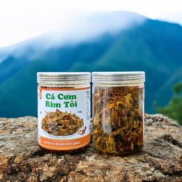 Cá Cơm Rim Tỏi Thơm Ngon 250g - CCRT250G