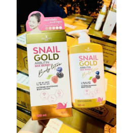 Sữa Dưỡng Thể Precious Skin Thái Lan Snail Gold Arbutin Mixed Berry Hỗ Trợ Dưỡng Sáng Da 500ml - 8859690410833
