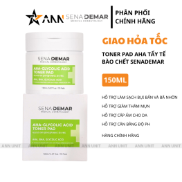 Toner Pad Aha Tẩy Tế Bào Chết Sena Demar Cao Cấp 150ml