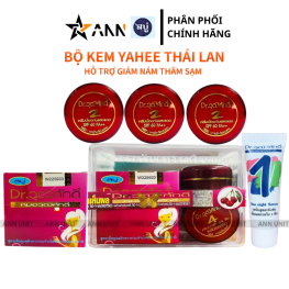 Bộ Kem Yanhee Thái Lan Đỏ 5 Món Chính Hãng - Hỗ Trợ Da Thâm Nám Sạm