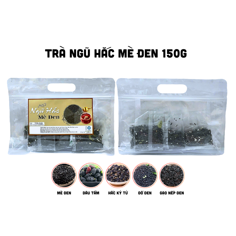 26305_tra-ngu-hac-me-den-150g_20250502171916.png Trà Ngũ Hắc Mè Đen Túi Zip 150g 10 Gói - TNHMDTZ150G