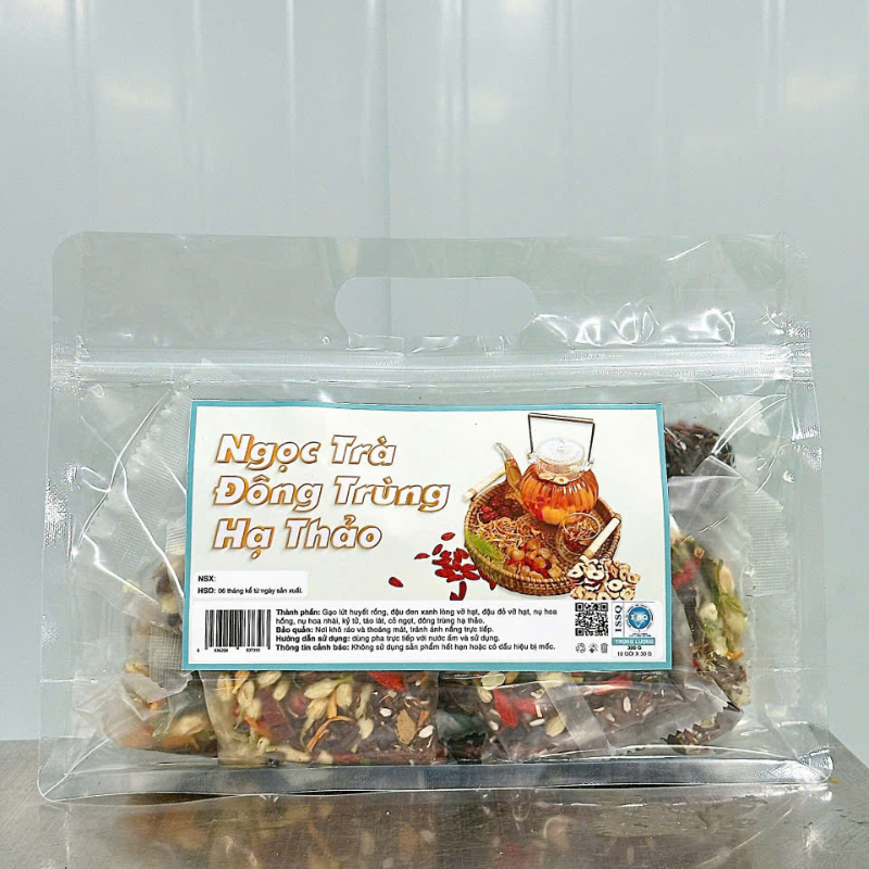Giá sỉ trà Đông Trùng Hạ Thảo 300g Túi Zip 10 Gói Giá sỉ trà Đông Trùng Hạ Thảo 300g Túi Zip 10 Gói