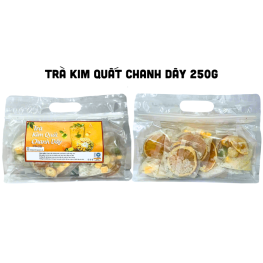 Trà Kim Quất Chanh Dây Túi Zip 250g - Túi 10 Gói - TKQCDTZ250G