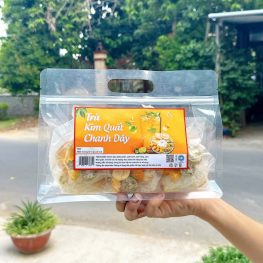 Trà Kim Quất Chanh Dây Túi Zip 250g - Túi 10 Gói - TKQCDTZ250G