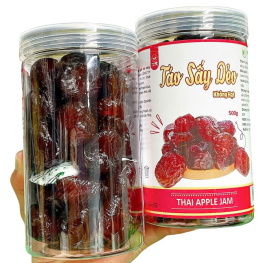Táo Sấy Dẻo Không Hạt Thơm Ngon Hộp 500g - MTTLH500G