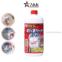 Nước Tẩy Lồng Máy Giặt Nhật Rocket - Nước Tẩy Máy Giặt 550g - 4903367303394