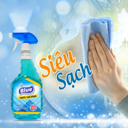 Nước Lau Kính Blue - Nước Làm Sạch Kính 650ml - 8936156730022