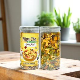 Ngũ Cốc Granola Hộp 500g Thơm Ngon - NCGH500G