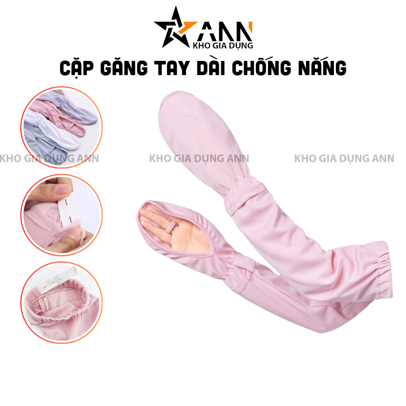 26431_1_20250611110859.png Cặp Găng Tay Dài Chống Nắng - Bao Tay Dài Vải Kim Cương Mềm Mịn - GTCN03