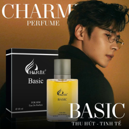 Nước Hoa Nam - Nước Hoa Charme Basic 50ml - Hương Thơm Tươi Mát Lịch Lãm - 8936194699046