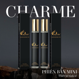Set 2 Chai Nước Hoa Charme Kingdom Ex 10ml Cho Nam Mùi Thơm Lịch Lãm Sang Trọng - 8936194698933
