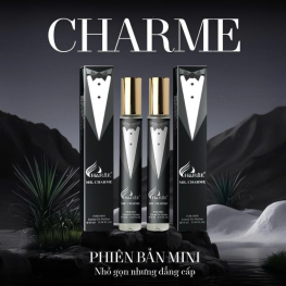 Set 2 Chai Nước Hoa Charme Mr Charme 10ml Cho Nam Mùi Thơm Bản Lĩnh lịch Lãm - 8936194698919
