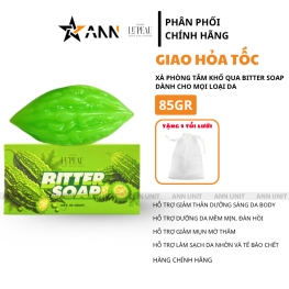 Xà Bông Tắm Trắng Body Khổ Qua Bitter Soap Le Peau 85g - XBTTKQ