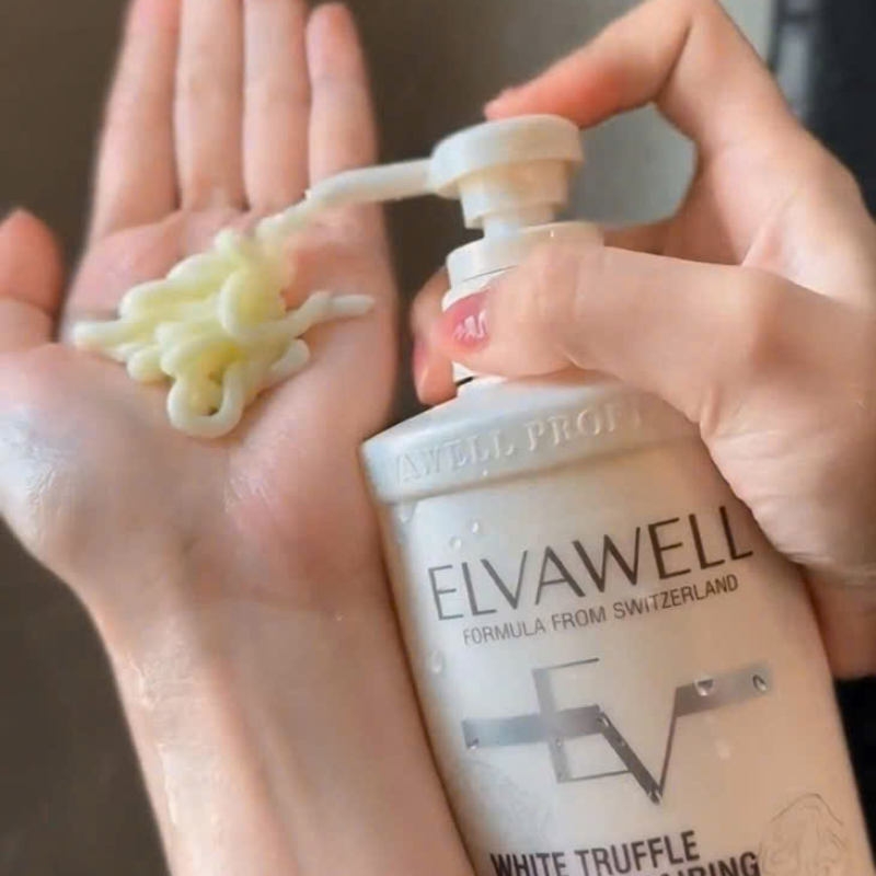 26475_18_20250716154406-3.png Combo Dầu Gội Xã Elvawell Màu Trắng 500ml Hỗ Trợ Nuôi Dưỡng Tóc Suôn Mượt Và Giảm Gàu - Tặng Gói Test Mini - CBELVAWELLTRANG