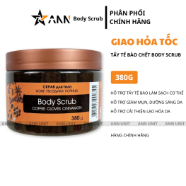 Tẩy Tế Bào Chết Body Scrub Quế Hồi Cà Phê 380g Hỗ Trợ làm Sạch Tế Bào Da Giúp Da Chắc Khỏe