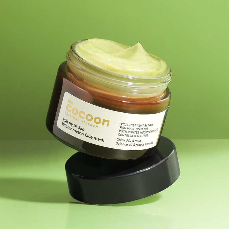 Mặt Nạ Bí Đao Cocoon 30ml Chính Hãng - Hỗ Trợ Giảm Mụn Giảm Dầu Giúp Làm Dịu Da Mặt Nạ Bí Đao Cocoon 30ml Chính Hãng - Hỗ Trợ Giảm Mụn Giảm Dầu Giúp Làm Dịu Da