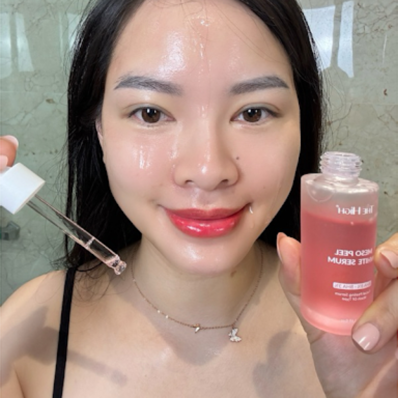 Tinh Chất Serum Meso Peel The High 50ml - Serum Hỗ Trợ Dưỡng Sáng Mờ Thâm Cải Thiện Lão Hóa Da - Serum The High Chính Hãng