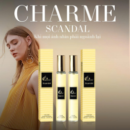 Set 2 Chai Nước Hoa Charme Scandal 10ml Cho Nữ Mùi Thơm Quyến Rũ Hiện Đại - SETCHARMSCANDAL10ML