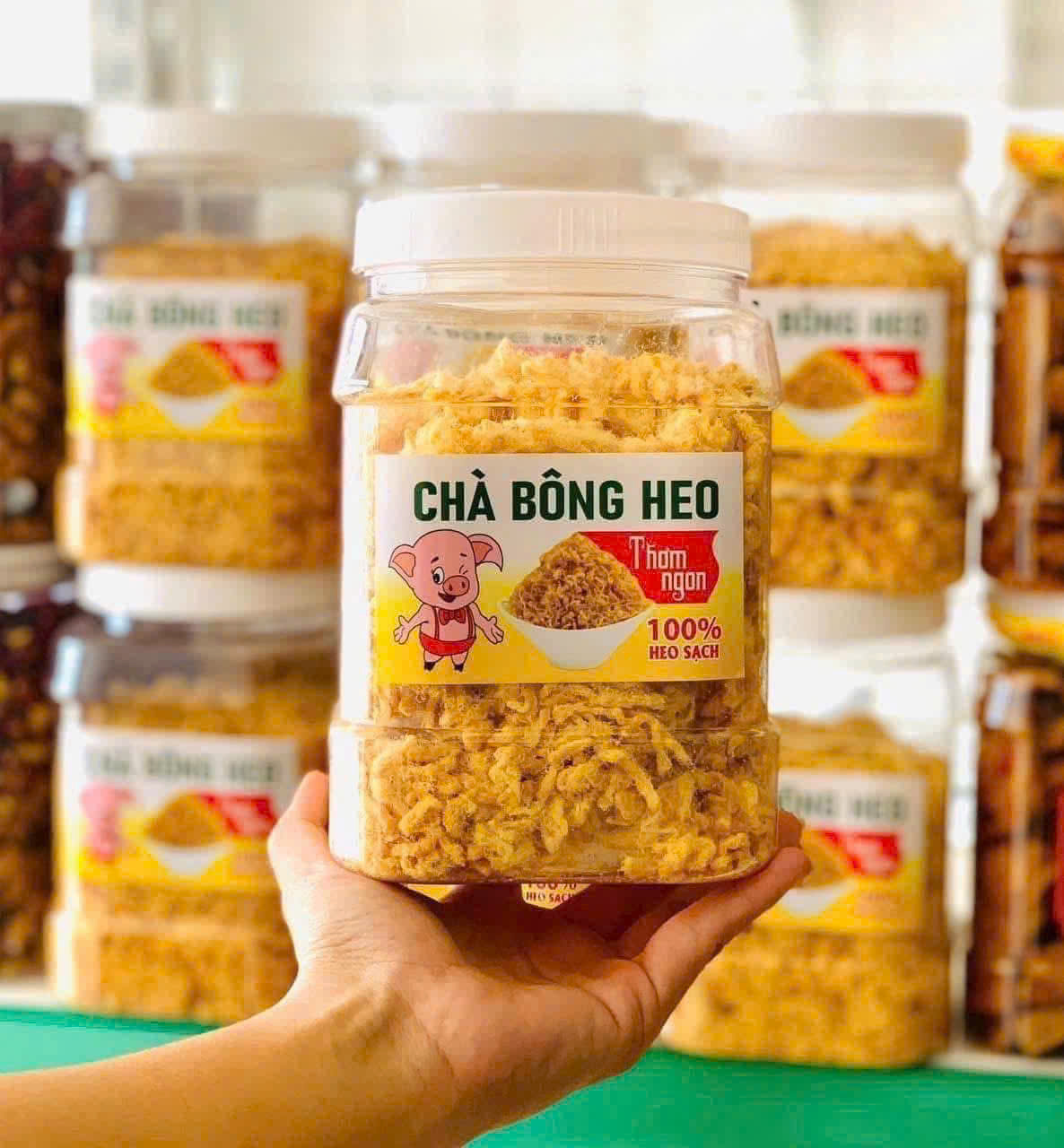 26488_z6819450584404-b635739a6eeac917360a410d1fbc45ec_20250719162749-4.jpg Chà Bông Heo Xù 500g Thơm Ngon - CBHX500G