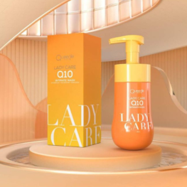 Dung Dịch Vệ Sinh Phụ Nữ Lady Care Q10 Queenie Skin 120ml - Hỗ Trợ Cấp Ẩm Làm Sạch Dịu Nhẹ - 8938513314333