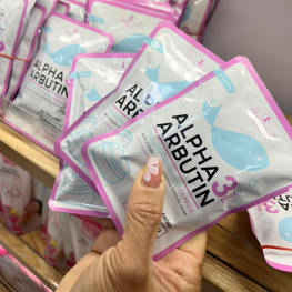 Viên Bột Kích Trắng Body Con Cá Alpha Arbutin 3 Plus+ Thái Lan Hỗ Trợ Chống Nắng - Túi 10 Viên - 8859690400346