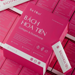 Cốm Bách Hoa Tiên Collagen & Glutathione The High - Hộp 30 Gói - 8938524466366THEHIGH
