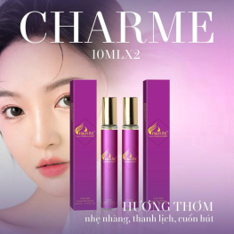 Set 2 Chai Nước Hoa Nữ Charme Love Mademoiselle 10ml Mùi Thơm Thanh Lịch Tự Tin - SET2LOVEMADEMOISELLE10ML