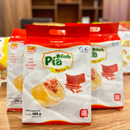 Bánh Pía Thịt Lạp Tân Huê Viên Thơm Ngon 480g (40g x 12 cái) - 8936014313350