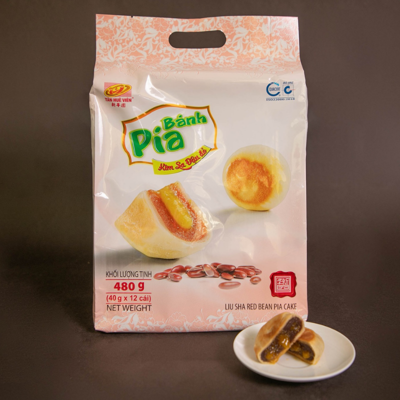 26626_31_20250828122004-1.png Bánh Pía Kim Sa Đậu Đỏ Tân Huê Viên Thơm Ngon 480g (40g x 12 cái) - 8936014311608