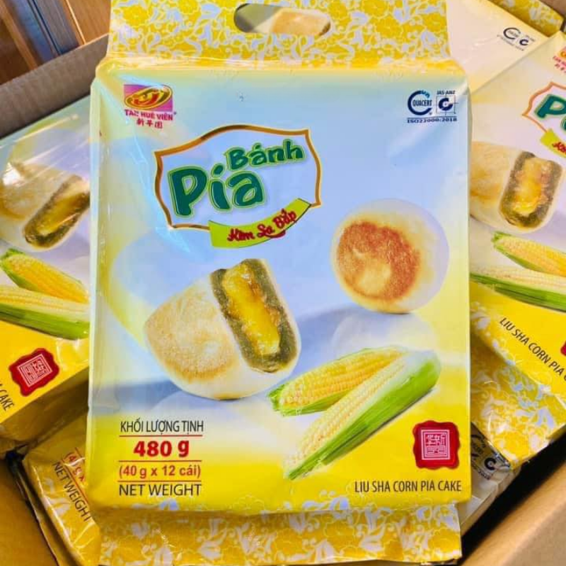 26628_40_20250828122808-11.png Bánh Pía Kim Sa Bắp Tân Huê Viên Thơm Ngon 480g (40g x 12 cái) - 8936014311646