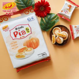 Bánh Pía Kim Sa Bí Đỏ Tân Huê Viên Thơm Ngon 480g (40g x 12 cái) - 8936014316603