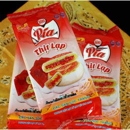 Bánh Pía Thịt Lạp Tân Huê Viên Thơm Ngon 400g (100g x 4 cái) - 8936014310571
