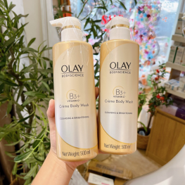 Sữa Tắm Dưỡng Sáng Da Olay B3+ Vitamin C Màu Trắng 500ml - STOLAYTRANG500ML