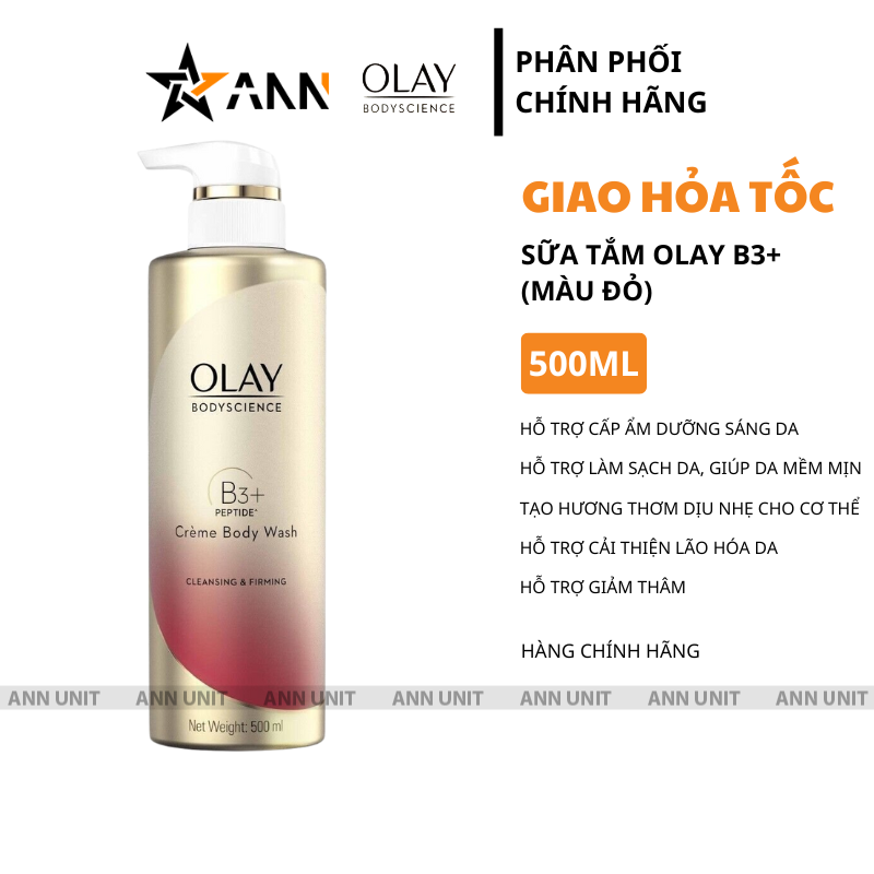 26660_3_20250901162733.png Sữa Tắm Dưỡng Sáng Da Olay B3+ Vitamin C Màu Đỏ 500ml - STOLAYDO500ML