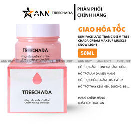 Kem Face Lười Trang Điểm Tree Chada CreamMakeup Muscle Snow Light 50ml - 8857200222693