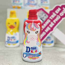 Sữa Tắm Gội Toàn Thân Cho Bé Dnee Kid Thái Lan Màu Đỏ 400ml - 8851989064475