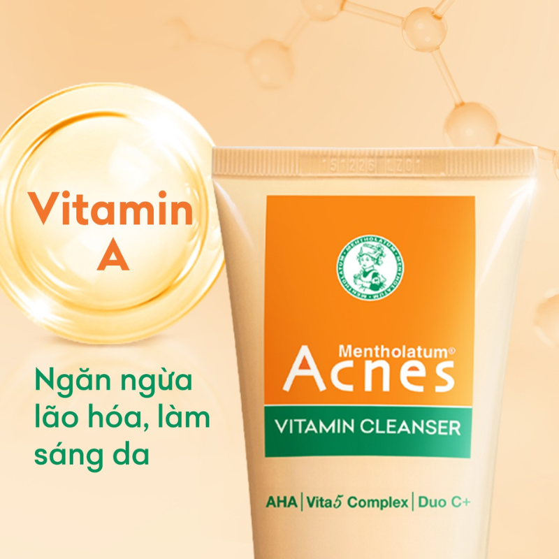 26702_18_20250905144716-1.png Sữa Rửa Mặt Mentholatum Acnes Vitamin Cleanser 100g - Sữa Rửa Mặt Acnes Dành Cho Da Thâm Mờ Thâm Sẹo - 8935006532663