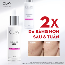 Tinh Chất Niacinamide Aha Super Serum Olay Lumious 30ml - 4987176080561