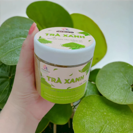Bột Đắp Mặt Tắm Trắng Da Trà Xanh Nguyên Chất T&T Beauty 150g/Hộp - BDMTTDTTTX