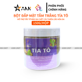 Bột Đắp Mặt Tắm Trắng Da Tía Tô Nguyên Chất T&T Beauty 150g/Hộp - 8936148011450