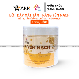 Bột Đắp Mặt Tắm Trắng Da Yến Mạch Nguyên Chất T&T Beauty 150g/Hộp - 8936148011528