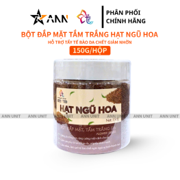 Bột Đắp Mặt Tắm Trắng Da Hạt Ngũ Hoa Nguyên Chất T&T Beauty 150g/Hộp - 8936148011566