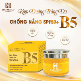 Kem Dưỡng Sáng Da B5 Hatagold Cosmetics Màu Vàng 10g - 8936214120338