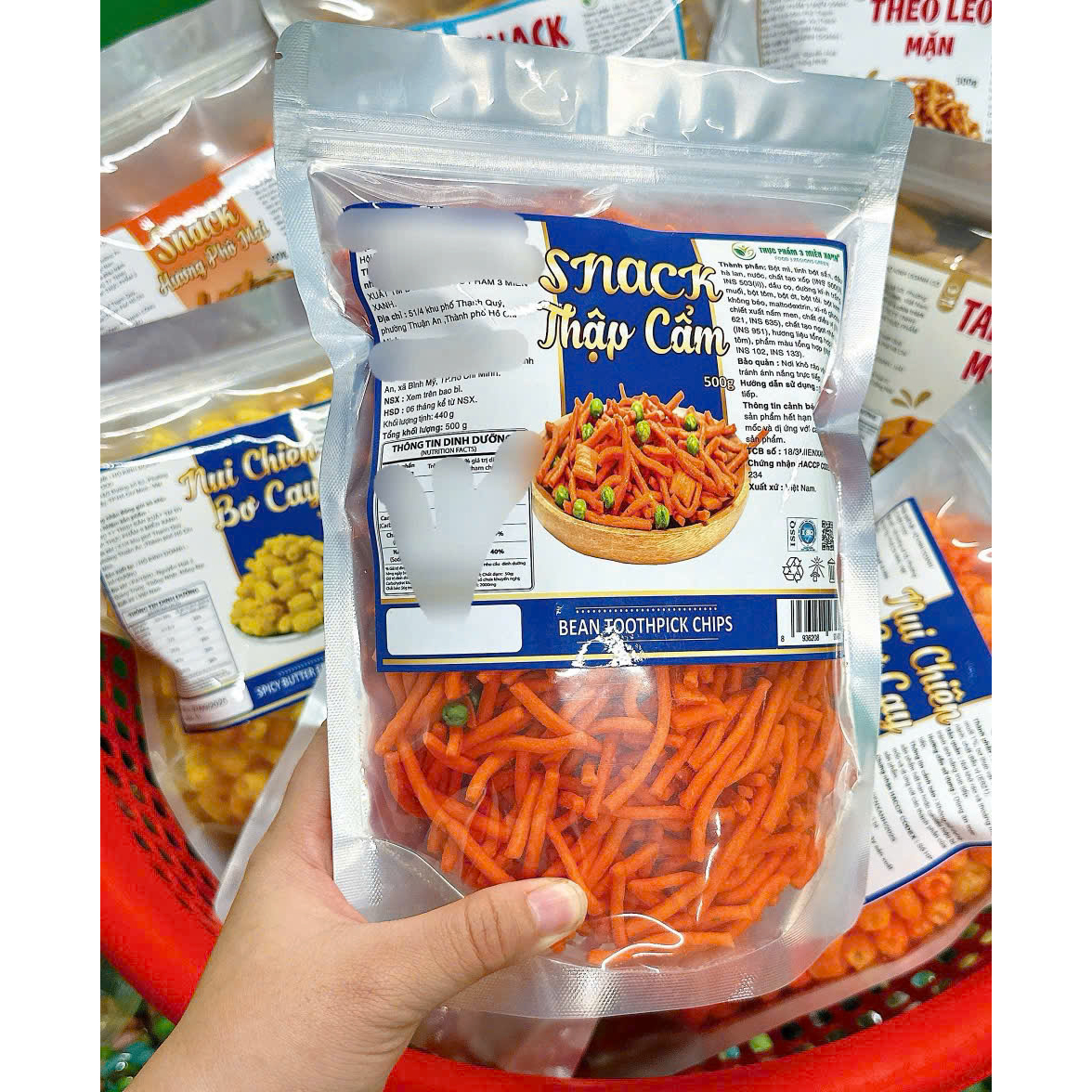 26829_z7202111330413-de995bc92a0267894dbd73b2573d3075_20251110164928.png Snack Thập Cẩm 500g Thơm Ngon Túi Zip - 8936208934613