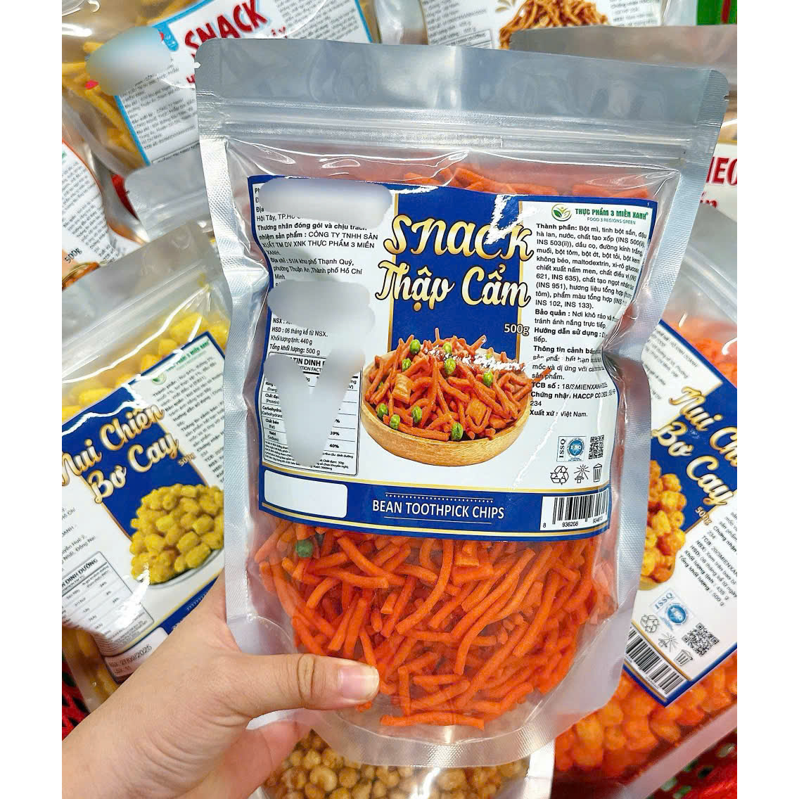 Nguồn sỉ snack Thập Cẩm 500g Thơm Ngon Túi Zip Nguồn sỉ snack Thập Cẩm 500g Thơm Ngon Túi Zip