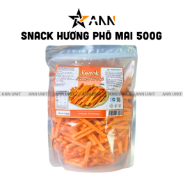 Snack Hương Phô Mai 500g Giòn Ngon Túi Zip - 8936208934569