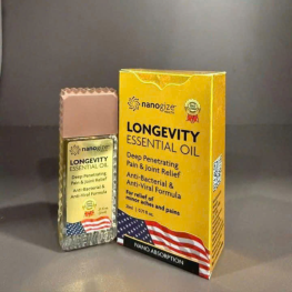 Dầu Gió Vàng Nanogize Longevity Essential Oil - Dầu Nanogize 21ml - DGNANOGIZE21ML