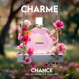 Nước Hoa Nữ Charme Chance 50ml - Hương Thơm Cá Tính Tươi Mát - 8936194698636